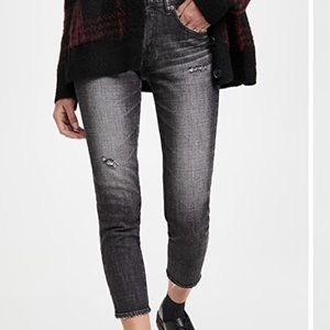 MOUSSY VINTAGE PRICHARD SKINNY JEANS FADED BLACK SIZE 25! Worn once!